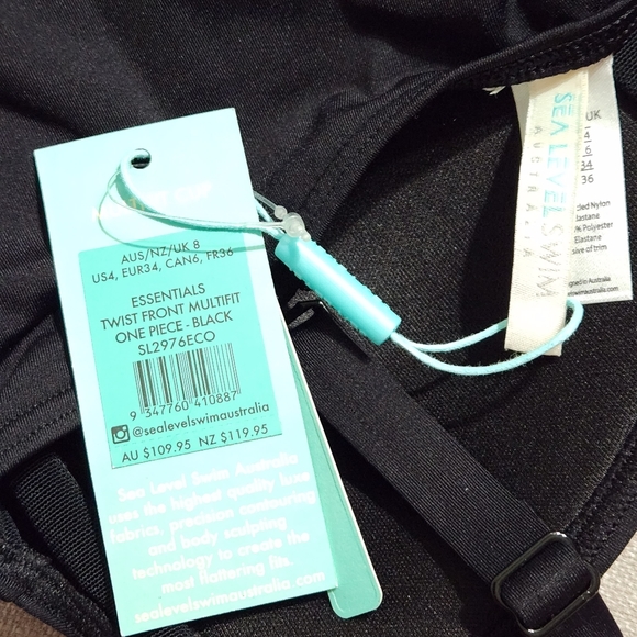 Sea Level Australia Twist Front Multifit Swimsuit - Picture 9 of 10